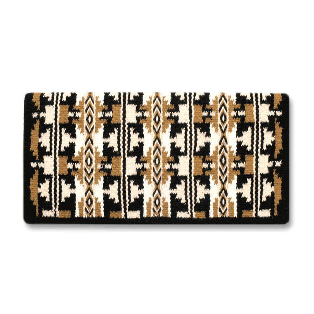 1464-4 Broken Arrow 38X34 NEW ZEALAND WOOL SADDLE BLANKET