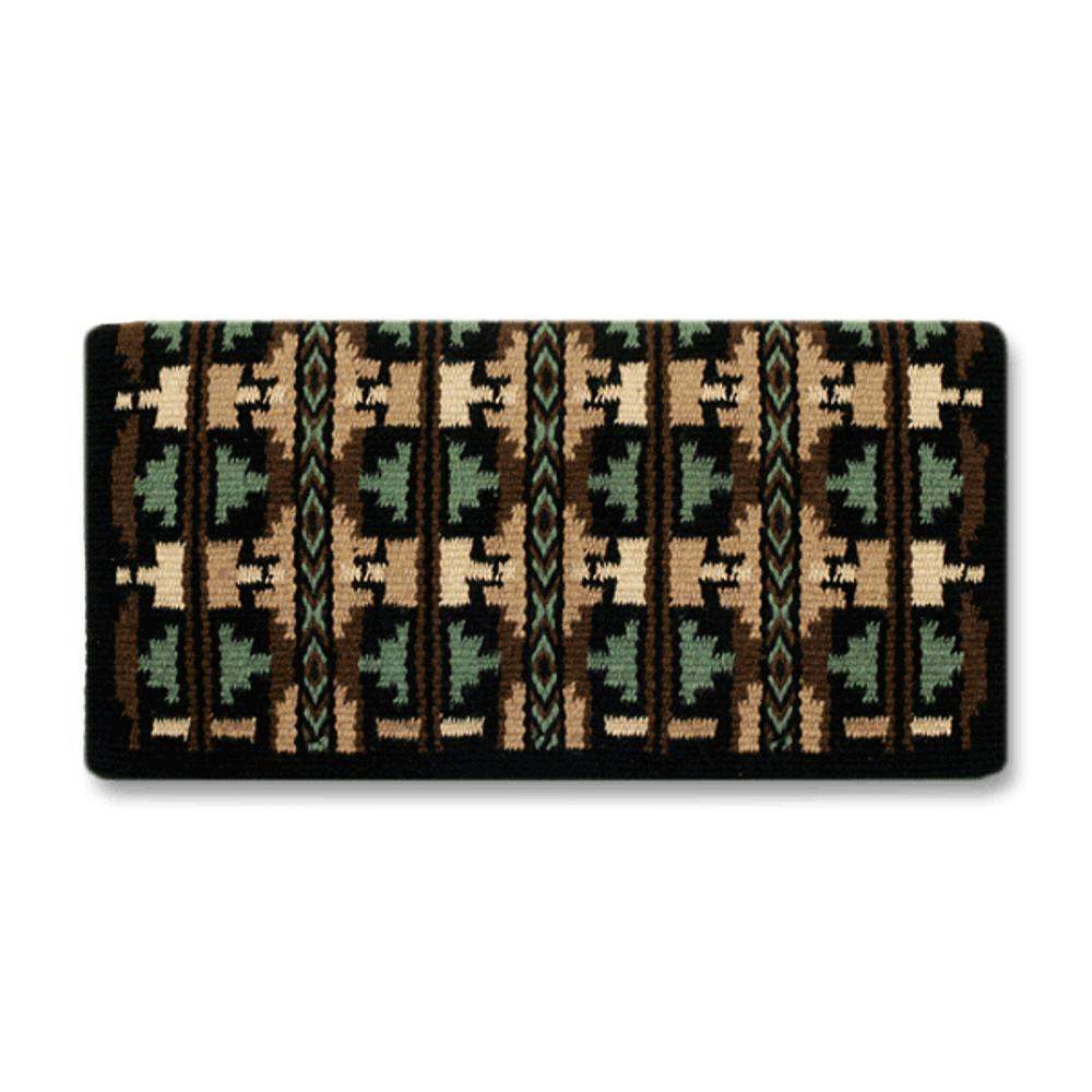 1464-12 Broken Arrow 38X34 NEW ZEALAND WOOL SADDLE BLANKET