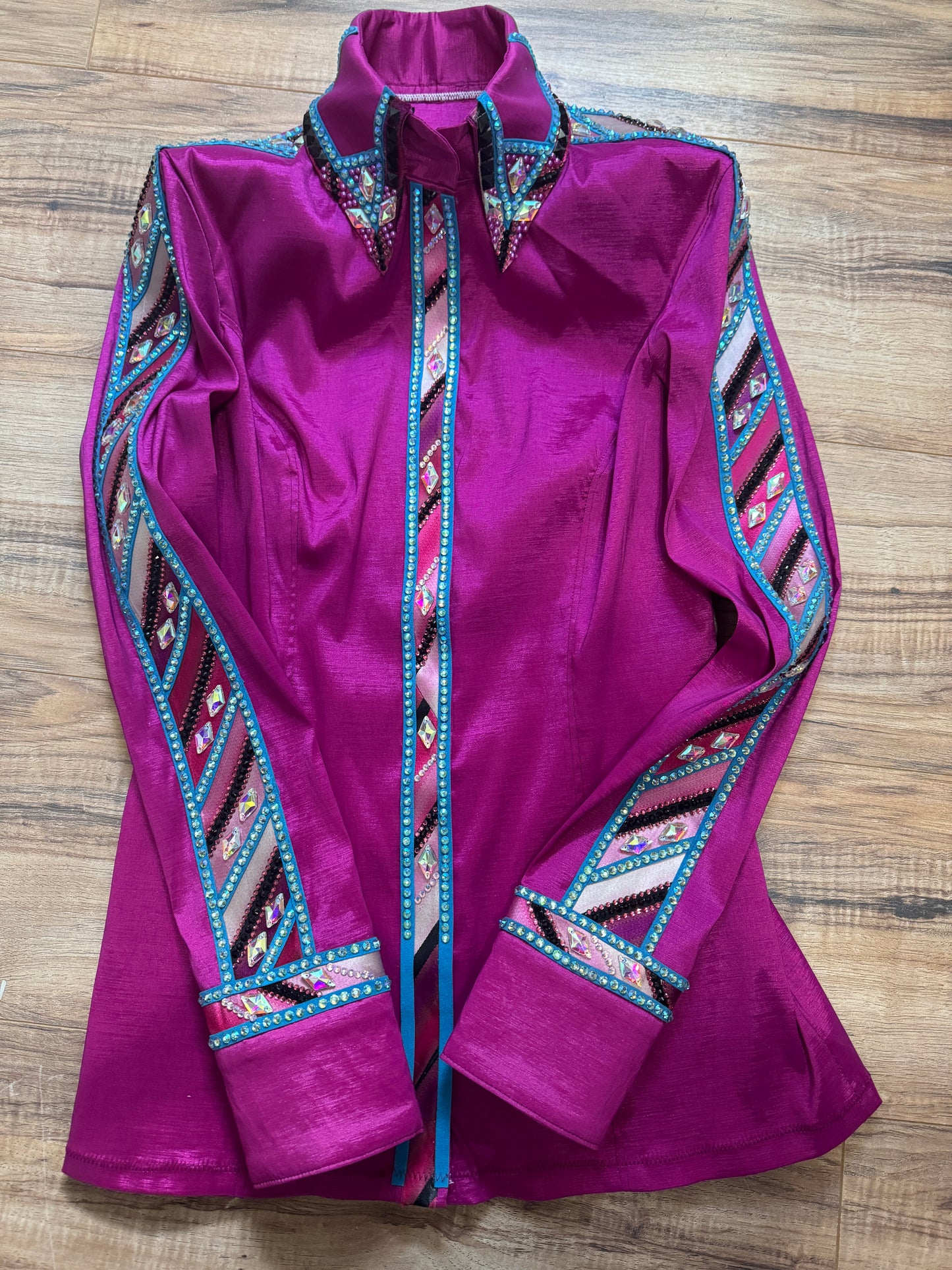 Stretch Taffetta All Day Western show shirt