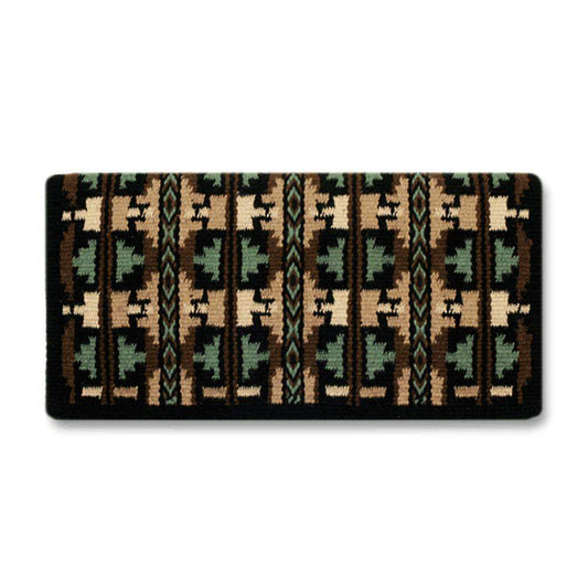 1464-12 Broken Arrow 38X34 NEW ZEALAND WOOL SADDLE BLANKET