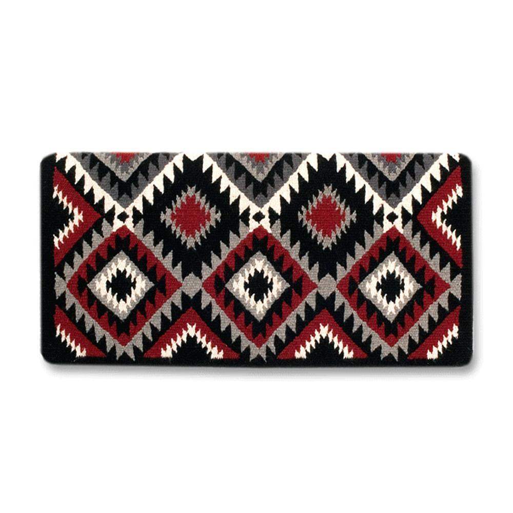 1467-5 Cactus Flower 40X34 NEW ZEALAND WOOL SADDLE BLANKET