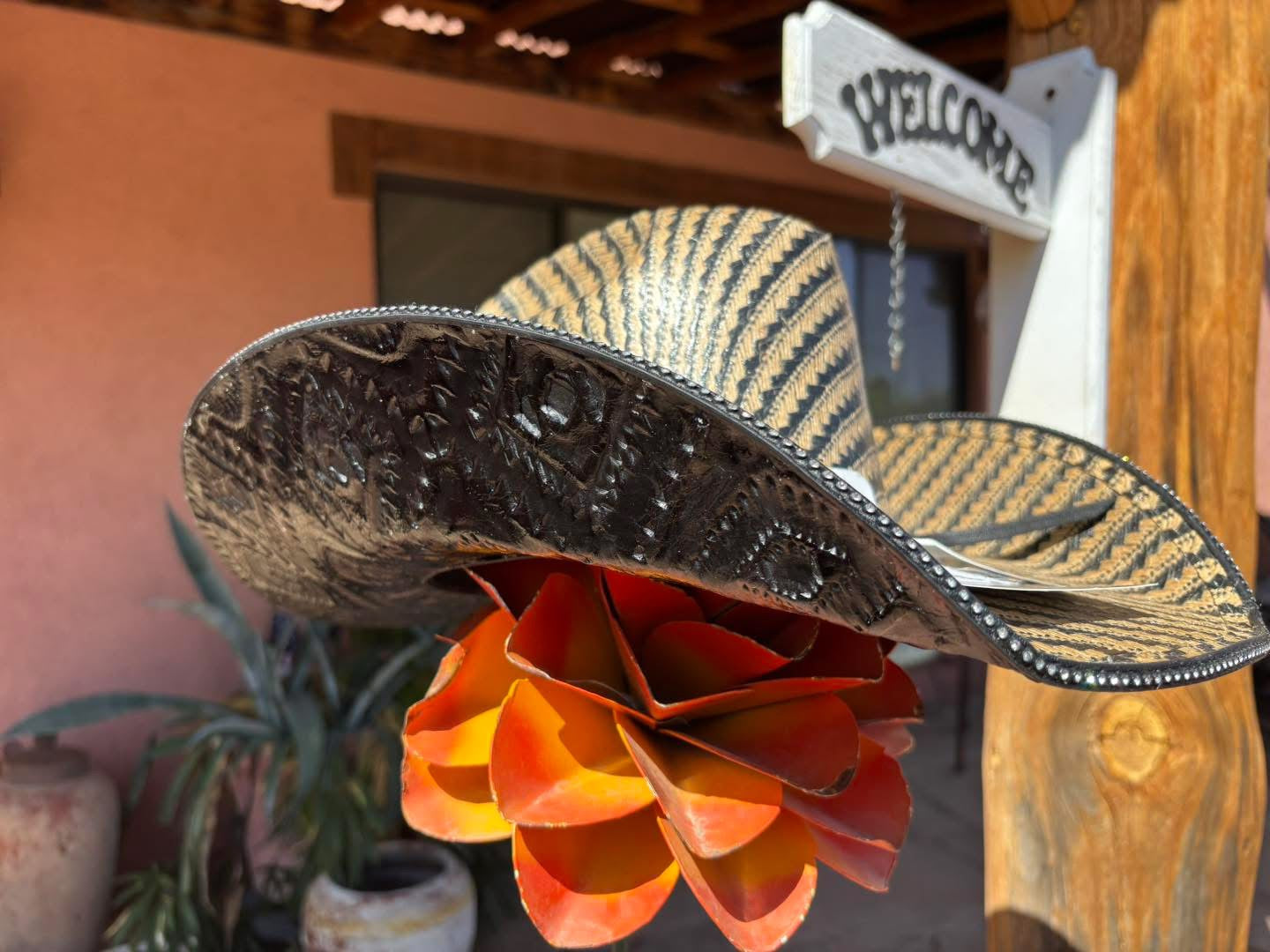 Rodeo King Straw Size 7