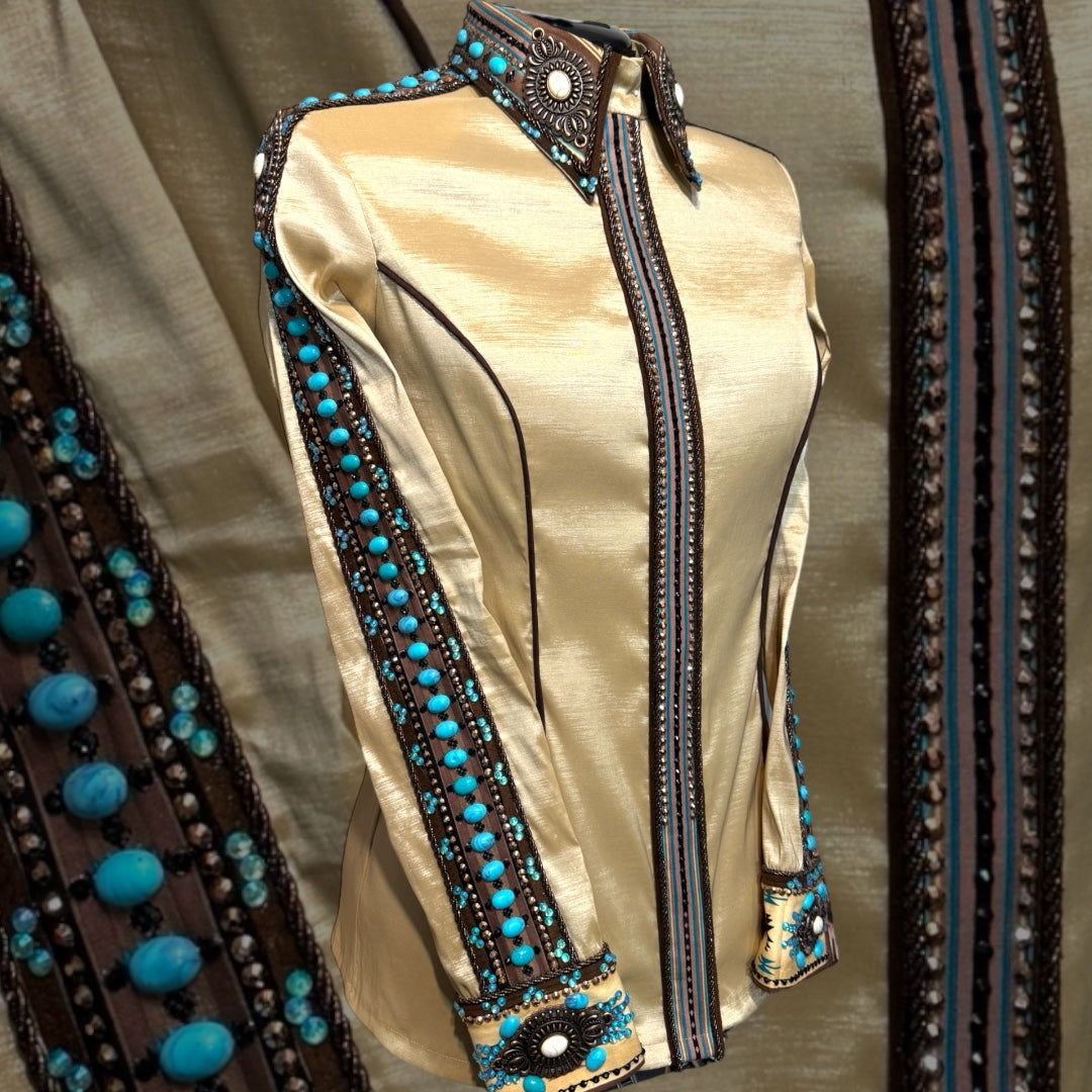 All day shirt by Dun up Designs/ Hobby Horse Chaps customized