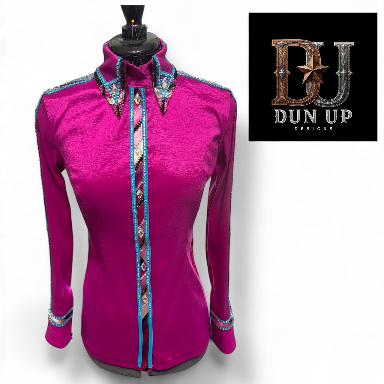 Stretch Taffetta All Day Western show shirt